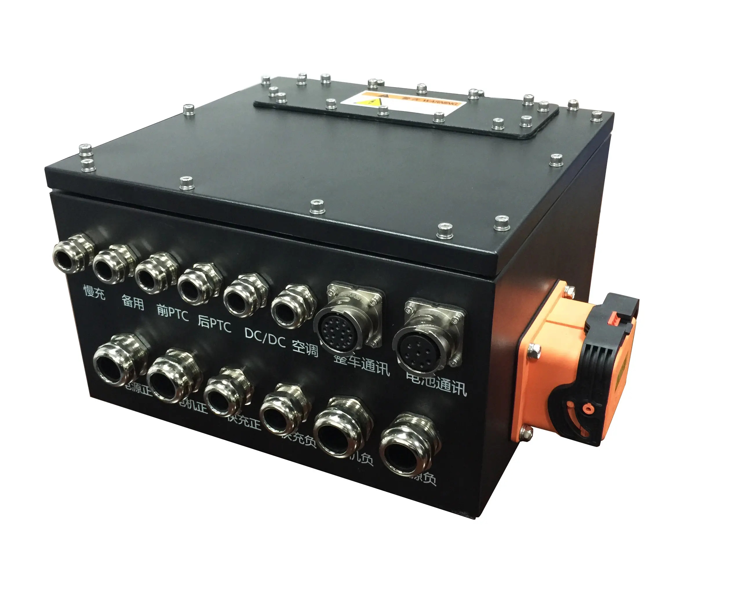 電動(dòng)汽車(chē)高壓配電箱用振動(dòng)試驗臺做隨機振動(dòng)試驗